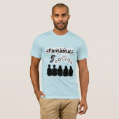ファンタスティック5家族の友達 Tシャツ (正面フル)