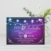 ファンタスティック50サプライズ誕生日パーティーの招待状 招待状 (スタンド正面)