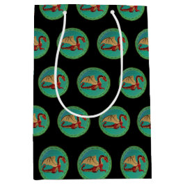 ファンタスティック・ドラゴンレッドとグリーンv11 ミディアムペーパーバッグ