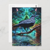 ファンタスティック・ナイト・レイヴン ポストカード (正面/裏面)