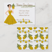 『ファンタスティック・パイナップル』 名刺 (正面/裏面)