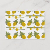 『ファンタスティック・パイナップル』 名刺 (裏面)