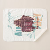 『ファンタスティック・ビーズズ・アウグリー』 シェルパブランケット (正面(横))