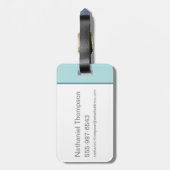 『ファンタスティック・ビーツ・ケルピー』 ラゲッジタグ (裏面縦)