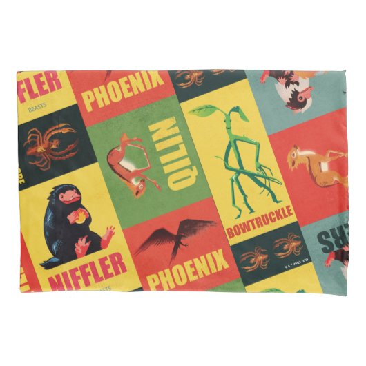 『ファンタスティック・ビーツ・ヴィンテージ』 枕カバー (正面)