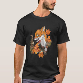 ファンタスティック・フォックス・キャット・フォレスト・クリーチャー・グラスランド・アニマル Tシャツ