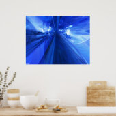 ファンタスティック・ブルー ポスター (キッチン)