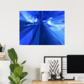 ファンタスティック・ブルー ポスター (ホームオフィス)