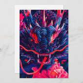 ファンタスティック・ブロッサム・フューリー・ドラゴン 案内状 (正面/裏面)