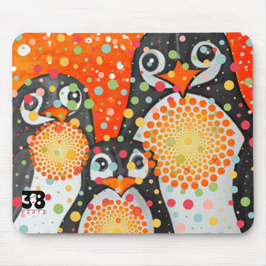 ファンタスティック・ペンギン マウスパッド (正面)