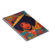 ファンタスティックAfro女性手帳 ノートブック (右側)