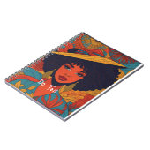 ファンタスティックAfro女性手帳 ノートブック (左側)