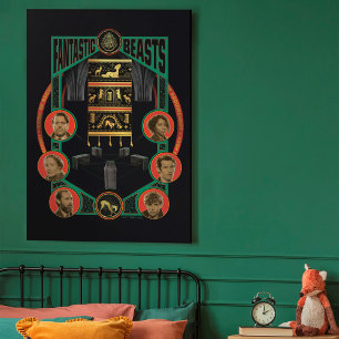 ファンタスティックBeastes Room of Requirement Graphic キャンバスプリント