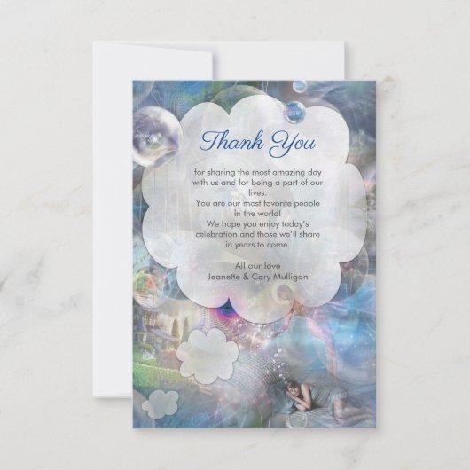 ファンタスマゴリアファンタジー サンキューカード (正面)