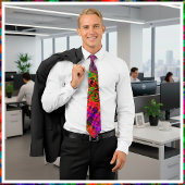 [ファンタスマゴリア]ゆがんだ渦巻き色 ネクタイ