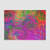 [ファンタスマゴリア]ゆがんだ渦巻き色 薄葉紙 (正面)