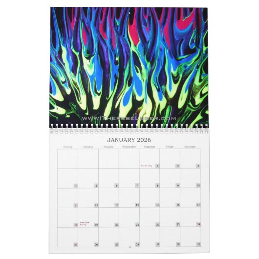 『ファンタスマゴリア』2012年シリーズカレンダー カレンダー (1月 2026)