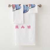 ファンタートアニメキュートガールキャラクター バスタオルセット (インサイチュ)