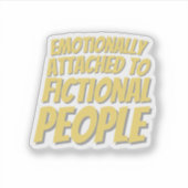 ファンダム引用文ステッカー シール (正面)