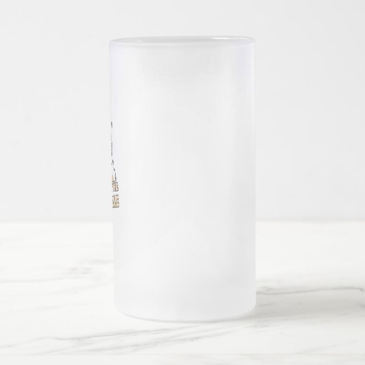 ファンダム·ファースーツの贈り物を尊敬する フロストグラスビールジョッキ (中央)