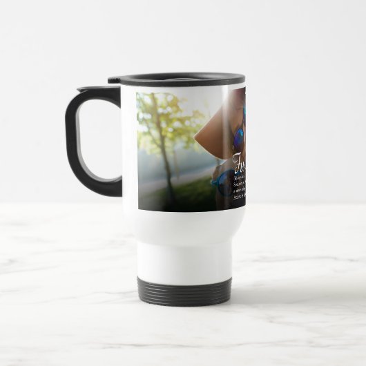 ファンティお気に入りのーおばさん叔母の定義の写真 トラベルマグ (左)