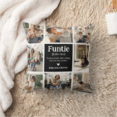 ファンティフォトコラージュ定義かわいいモダン叔母 クッション (ブランケット)