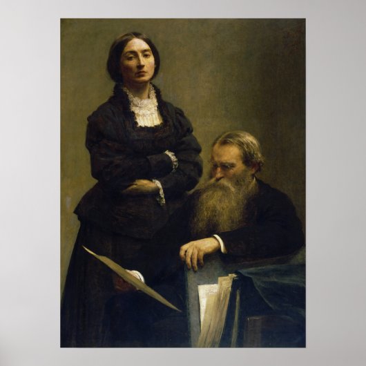 ファンティン・ラトゥール – Eミセス・エドワーズからの手紙 ポスター (正面)