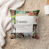 ファンティ叔母さん定義フォトコラージュ クッション (ブランケット)