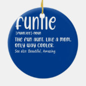 ファンティ定義おもしろいおばさんママのみ セラミックオーナメント (裏面)