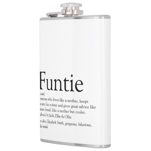 ファンティ定義ことわざおもしろいAuntie フラスク (左)