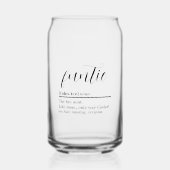 ファンティ定義ビール缶ガラス ガラス缶 (正面)