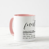 ファンティ定義マグ マグカップ (正面左)