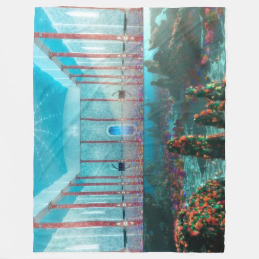 ファンテイズザフェアリーバスフリースブランケット フリースブランケット (正面)