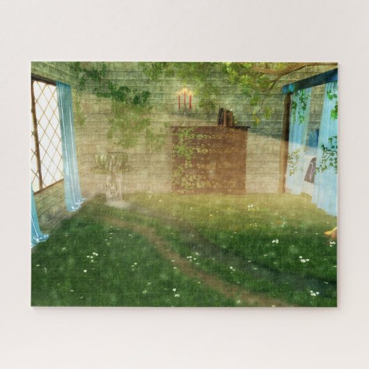 ファンテイズ:妖精の土地へのパズル ジグソーパズル (横)