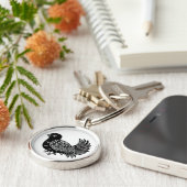 ファンテイル キーホルダー (側面)