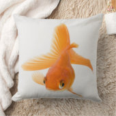 ファンテールの金魚(フナのauratus) クッション (ブランケット)