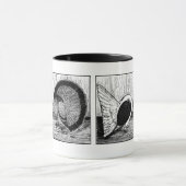 ファンテールペア マグカップ (中央)