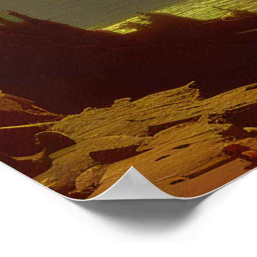 ファンディナショナルパークカナダヴィンテージアート ポスター (角)