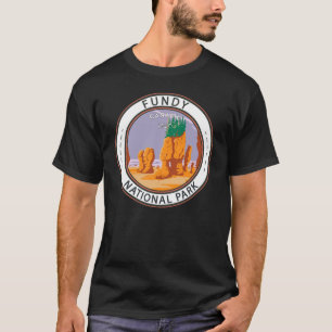 ファンディナショナルパークカナダヴィンテージバッジ Tシャツ