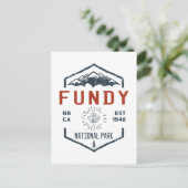 ファンディナショナルパークカナダ動揺してヴィンテージ ポストカード (スタンド正面)