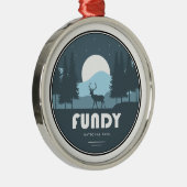 ファンディナショナルパークディアー メタルオーナメント (右)