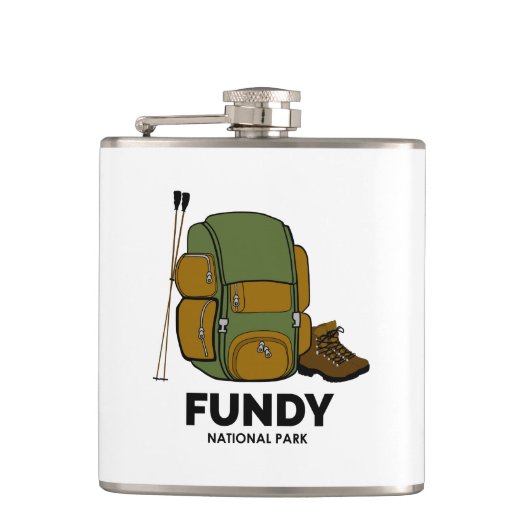 ファンディナショナルパークバックパック フラスク (正面)