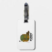 ファンディナショナルパークバックパック ラゲッジタグ (裏面縦)