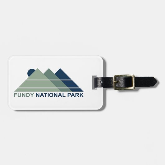 ファンディナショナルパークマウンテンサン ラゲッジタグ (正面横)