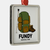 ファンディー国立公園リュックパック メタルオーナメント (右)