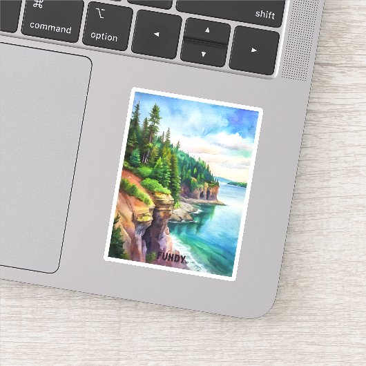 ファンディ国立公園ウォーター絵画カラー シール (詳細)