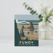 ファンディ国立公園カナダ ポストカード (スタンド正面)