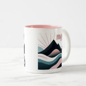 ファンディ国立公園カラーヒルズ ツートーンマグカップ (正面右)