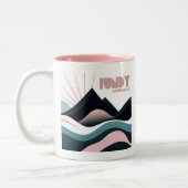 ファンディ国立公園カラーヒルズ ツートーンマグカップ (左)