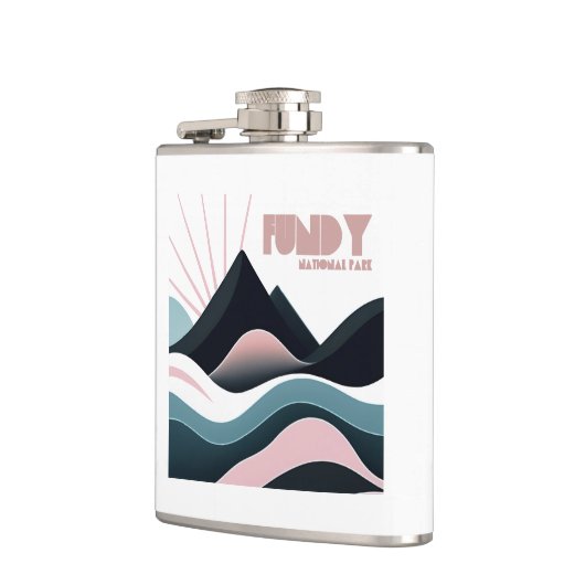 ファンディ国立公園カラーヒルズ フラスク (左)